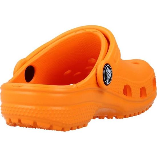 Neon orange crocs discount