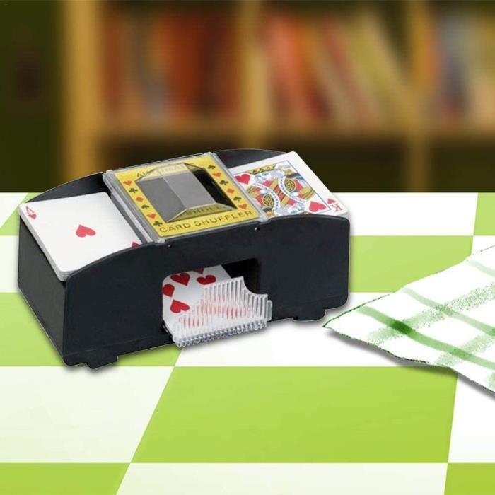 Mélangeur De Cartes Automatique ZONJIE - Trieur Électronique Pour Poker, Blackjack Et Jeux De Cartes