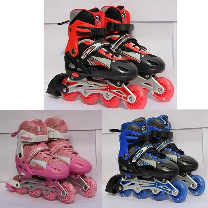Ensemble De Roller In Line Pour Enfants Taille Ajustable Musique