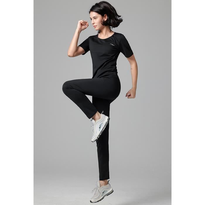 Combinaison de Sudation Femme - SURENHAP - Fitness Sauna Suit - Noir -  Perte de Poids Gym Workout Noir - Cdiscount Sport