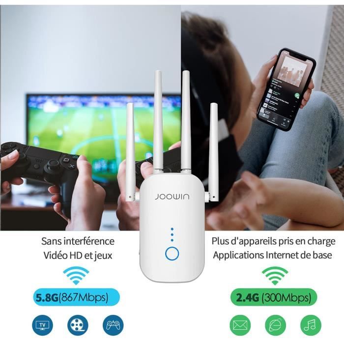 Joowin repetidor sales wifi 1200mbps