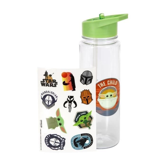 Paladone gourde The Mandalorian650 ml transparent/vert - Cdiscount