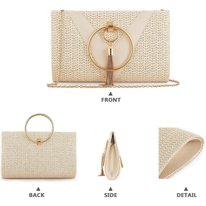 Sac Cha ne Poign e Petit Sac Main Femmes Mariage Sac De D ner