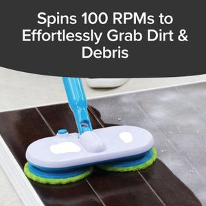 Balai Duo Spinner Motorisé Sans Fil