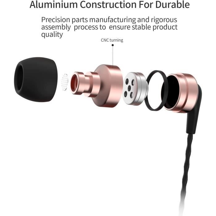 1MORE 1M301 écouteurs Intra-Auriculaires Dynamique Audio Stéréo
