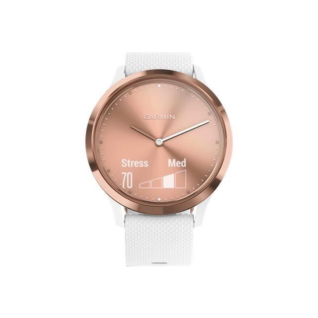 Garmin vivomove hr rose outlet gold white
