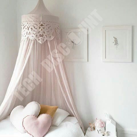 TD® Moustiquaire design Enfant Rose style Moderne Décoration Chambre i –