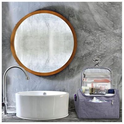 Miroir à Suspendre Reisenthel Pour Trousse De Toilette - Verre, Couleur Noir, Pratique Pour Voyages