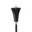 Lot de 12 pi/èces Torches de jardin taille 120cm acier bross/é
