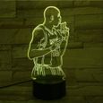 -Usb 3D Led Night Light Touch Sensor 7 Couleur Changement Table Lampe Chevet Bf Cadeau D'Anniversaire Basket-Ball-0