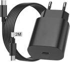 MODFLY 45W Chargeur Rapide USB C, Type C Cable Compatible avec Samsung Galaxy S24 ULTRA/S23/S2 Plus/S21 FE 5G/Note 20 ect, (Cable-2M)