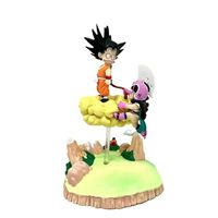 Figurine Dragon Ball - Enfant Son Goku et Chichi - Modèle Anime - Collection Scène Classique Manga