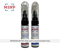 MSRP FRANCE - Kit stylos retouche peinture voiture pour MERCEDES DB 704  & Mc Laren Crystal Corodanit Grey - Atténuer rayures ou ...
