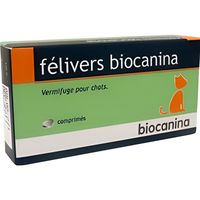 BIOCANINA Vermifuge Chat Felivers - 4 comprimés