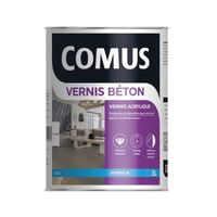 VERNIS BETON - Vernis polyuréthane acrylique pour les sols et murs en béton ou dérivés ciment - COMUS 3 Incolore