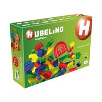 Jouet de construction - HUBELINO - Toboggan - 128 pièces - Multicolore