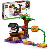 LEGO® Super Mario™71381 Ensemble d’extension La rencontre de Chomp dans la jungle, jeu de construction avec figurine de Bramball