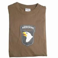 T-shirt Militaire Homme Mil-Tec 101 ème Division Aéroportée Armée des Etats-Unis