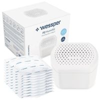 Déshumidificateur d'air Wessper HumiFill - Blanc - Cartouches d'absorbeur d'humidité de 250g (lot de 9)