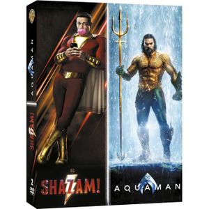 DVD FILM Coffret DVD Nouveaux Héros : Aquaman / Shazam !