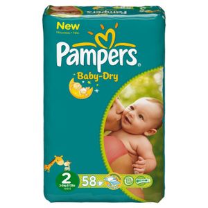 Pampers Baby Dry Mini valuepack 3-6kg 58st (4015400543299)