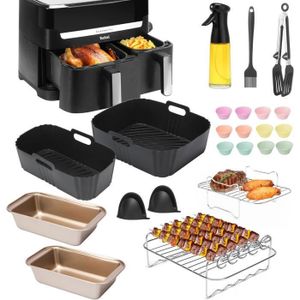 Moulinex Friteuse sans huile XL, Capacité 5 L, Jusqu'à 6 personnes, 10