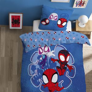 Couverture Doudou Spiderman Pour Enfants - 100x140 Cm En Polaire 100% Polyester - Licenciée Officielle - Ultra Douce Et Chaude - 5