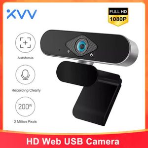 WEBCAM Caméra Web 2 pièces-XiaoVV-Webcam USB HD 1080P, 2 
