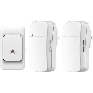 SONNETTE - CARILLON Wireless Doorbell No Battery Required Waterproof S