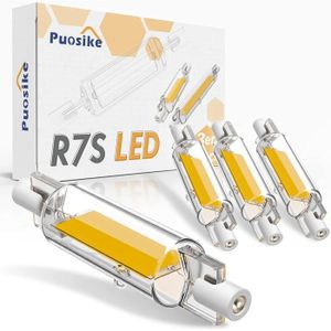 AMPOULE - LED 10W Ampoule R7S LED 78mm Dimmable, 3 Pack R7S LED 