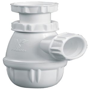 SIPHON DE LAVABO Siphon lavabo PVC blanc D32 à la hauteur réglable - VALENTIN - 00 610300 001 00