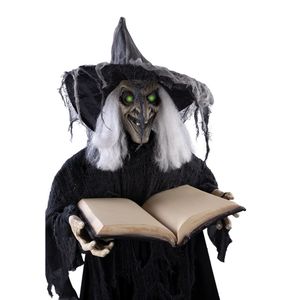 Halloween rétro sorcière ornements balai fantôme raccrocher les accessoires  Halloween maison décoration fête fournitures de fête Halloween pendentif  (noir)