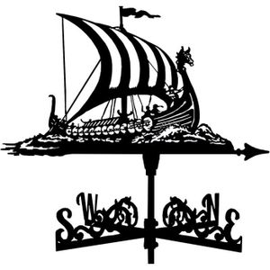 GIROUETTE - CADRAN Girouette de voilier en métal girouette décorative