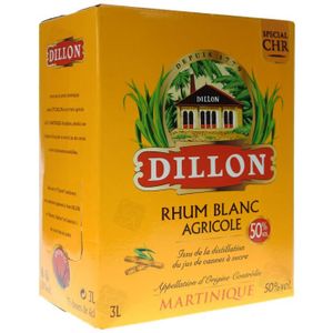 RHUM Dillon - Cubi rhum blanc 50% 300cl | Rhum de la Ma