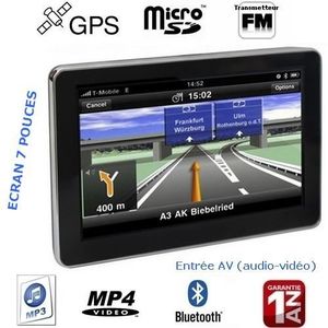 GPS AUTO GPS Bluetooth 7 pouces MONITECH - Système vocal - 