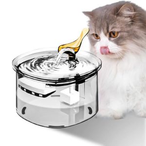Pets Pride Fontaine chat & chien - Fontaine à eau 3L - Pompe céramique - Fontaine  chat