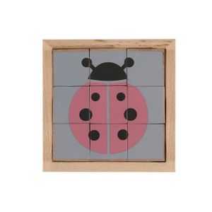 PUZZLE Jeu d'éveil-Puzzle cube animal