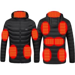 Coldbling Manteau Chauffant Homme avec Batterie de 10000mAh