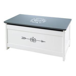 Coffre A Jouet Meuble De Rangement Grande Capacite 80 X 40 X 41cm