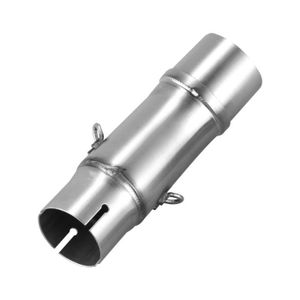 Tuyau d/&eacute;chappement modifi/&eacute; Moto Acier Inoxydable Section Centrale for Kawasaki ZX10R ZX10R 2008-2010 sans /&eacute;chappement Pot d/&eacute;chappement Moyen Tube