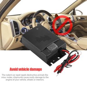 Renards Rongeurs Répulsif à Ultrasons Rat pour Voiture Fouines Eletorot Repeller pour Véhicule Repousse les Animaux Nuisibles Contrôle des Rat Repeller pour Automobile Anti-martres 