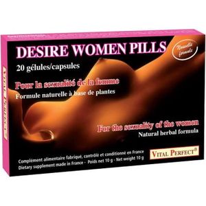TONUS - VITALITÉ Desire Women - 20 gélules