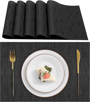 Napperons Et Chemin De Table PVC - Lot De 4 Sets + 1 Runner Antidérapant Lavable 30x180 Cm - 4
