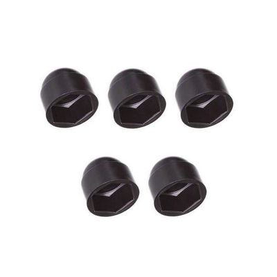 20x cache écrou noir M5 x HEX 8mm capuchon protection bouchon plastique