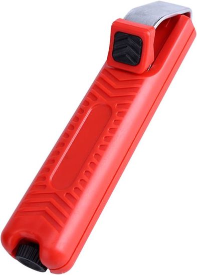 S&R Coupe-Câble Électrique Et Dénudeur 170mm - Jusqu'à 11mm, AWG 14-8, Outil Professionnel Cuivre Aluminium