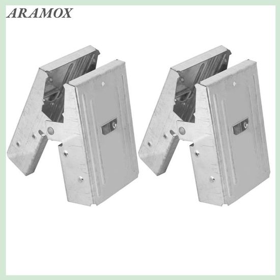 Support De Clignotant Moto Aramox - Paire Pour Fourche Avant 30-45mm - Scooter Et Moto