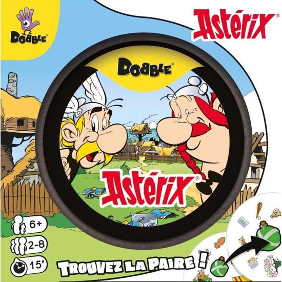 Jeu de société Dobble Asterix - Zygomatic - 5 variantes de jeu - 6 ans et  plus - Cdiscount Jeux - Jouets