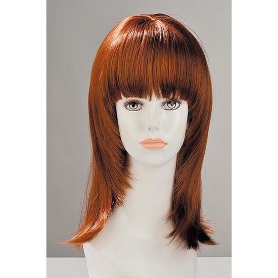 perruque cheveux roux