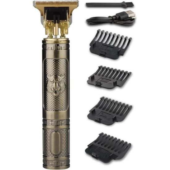 Tondeuse Cheveux Barbe électrique Homme T9 LCD - Coupe Précise, Multiusage, Neuve