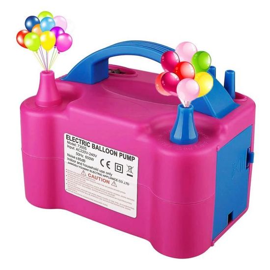 Gonfleur à Ballons électrique 400W – Deux Buses, Mode Automatique Ou Manuel, Parfait Pour Les Fêtes Et Mariages - 1